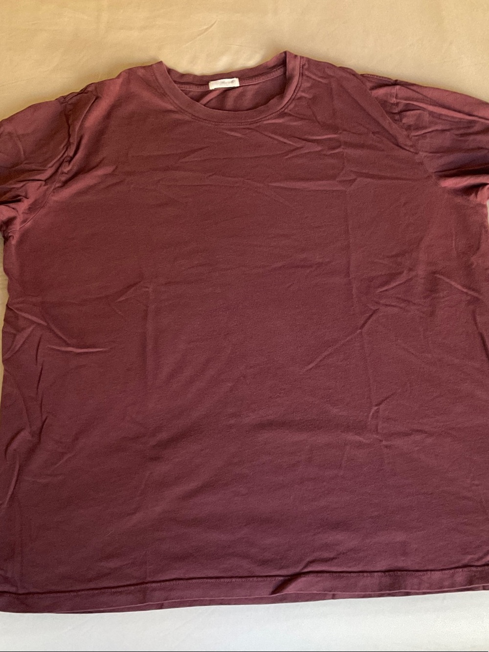 Flint And TinderClassic Men's Crew Neck T-Shirt in Burgundy